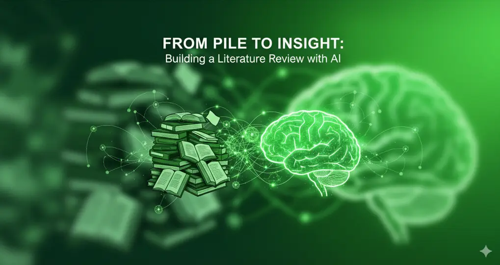 From Pile to Insight: Building a Literature Review with AI